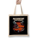 Humuts Automotive Paintologist Funny Car Repair Painter Bez Uzun Saplı Açık Bej Rengi Çanta