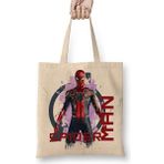 Humuts Avengers Spider Man Bez Uzun Saplı Açık Bej Rengi Çanta