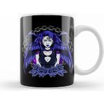 Humuts Awesome Gothic Angel Girl Wings &amp; Flowers Kupa Bardak