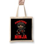 Humuts Awesome Ping Pong Ninja Table Tennis Pingpong Bez Uzun Saplı Açık Bej Rengi Çanta