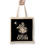 Humuts Awesome Sons Of Odin Norse Vikings Bez Uzun Saplı Açık Bej Rengi Çanta