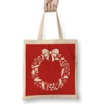 Humuts Back to the Future Christmas Wreath Pattern Bez Çanta