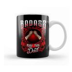 Humuts Badass Muay Thai Dad Mixed Martial Arts Mma Father Kupa Bardak