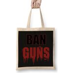 Humuts Ban Guns Stop Guns Violence 01 Bez Uzun Saplı Açık Bej Rengi Çanta