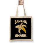 Humuts Banana Shark Adorable Half Banana Half Shark Bez Uzun Saplı Açık Bej Rengi Çanta