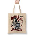 Humuts Barber Shop Bez Uzun Saplı Açık Bej Rengi Çanta