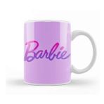 Humuts Barbie Purple Shade Logo Kupa Bardak
