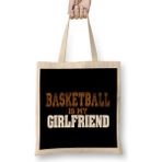Humuts Basketball It S In My Dna Funny Hoops Player Bez Kadın Günlük Çanta
