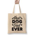 Humuts Best Dog Dad Ever 03 Bez Çanta