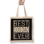 Humuts Best Dog Dad Ever 05 Bez Çanta