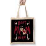 Humuts Best Mom Ever Gifts Anneler Günü 06 Bez Çanta
