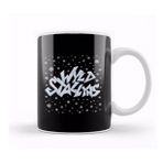 Humuts Bill And Ted Wyld Stallyns Christmas Snow Logo Kupa Bardak