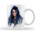 Humuts Billie Eilish1 Beyaz Kupa