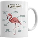 Humuts Bir Flamingo Anatomisi 2 Beyaz Kupa