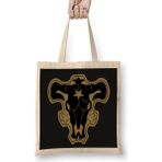 Humuts Black Clover Black Bulls Logo Bez Çanta