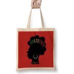 Humuts Black Women Juneteenth Juneteenth 2021 Bayan Günlük Çanta