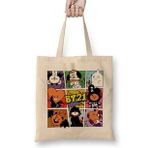 Humuts BT21 Halloween 01 Uzun Saplı Bez Kadın Günlük Çanta