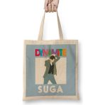 Humuts Bts Dynamite Suga Bez Uzun Saplı Açık Bej Rengi Çanta
