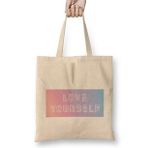 Humuts Bts Love Yourself Pastel Gradient Bez Çanta