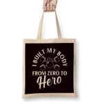 Humuts Built Body From Zero To Hero Fitness Workout Training Gym Bez Çanta