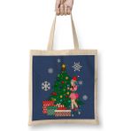Humuts Bulma Around The Christmas Tree Dragonball Z Bez Uzun Saplı Açık Bej Rengi Çanta