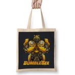 Humuts Bumblebee Be Nice Human Bez Uzun Saplı Açık Bej Rengi Çanta