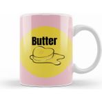 Humuts Butter Bts Army Pınk Gıft Kupa Bardak