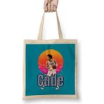Humuts Cade Cunningham Vintage Art Legend Basketball Gift Bez Uzun Saplı Açık Bej Rengi Çanta