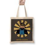 Humuts Captain Haddock Retro Japanese Tintin Bez Çanta