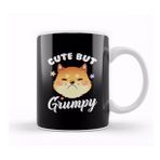 Humuts Cat Cute But Grumpy Cute Kitty Is Cute But Grumpy Kitten Upset Pouting Kupa Bardak