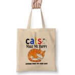 Humuts Cat Lover Gifts For Women Funny Cat Llover Gifts For Women Men Kids Bez Çanta