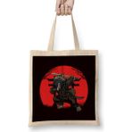 Humuts Cat Samurai Japan Flag Kendo Ninja Warrior Sinobi Bayan Günlük Çanta