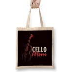 Humuts Cello Mom Cellist Musician Cello Player Mother Orchestra Bez Çanta