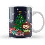 Humuts Chara Around The Christmas Tree Undertale Kupa Bardak