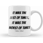 Humuts Charles Dickens Quotes Gift Vintage Retro Rainbow Style Kupa Bardak