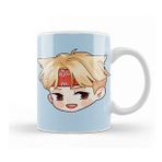 Humuts Chibi Face Suga Bts 01 Kupa Bardak