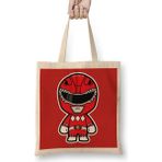 Humuts Chibi Red Ranger Power Ranger Bayan Günlük Çanta