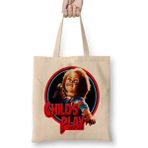 Humuts Child's Play Chucky Uzun Saplı Açık Bej Bez Çanta