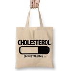 Humuts Cholesterol Uninstalling Açık Bej Uzun Saplı Bez Çanta