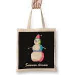 Humuts Christmas Day Snowman Bayan Günlük Çanta