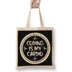 Humuts Coding is My Cardio Fitness Gym Workout Mens Womens 01 Bez Çanta