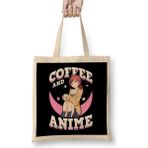 Humuts Coffee and Anime Cute Kawaii Girl Coffee Cup Bez Çanta