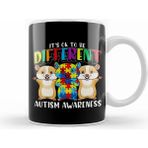Humuts Colorful It S Ok To Be Different Autism Awareness Kupa Bardak