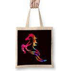Humuts Colorful Rainbow Horse Riding Equestrian Sport Horseshoe Bez Çanta