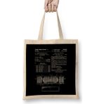 Humuts Computer Keyboard Patent Blueprint Harbaugh Bez Çanta