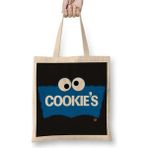 Humuts Cookie Monster Cookie's Kurabiye Canavarı Bez Çanta