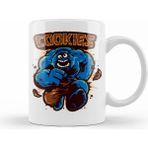 Humuts Cookie Monster Kurabiye Canavarı Hulk Beyaz Kupa