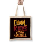 Humuts Cool Kids Play Handball Handballer Ball Sports Team Player Bez Çanta