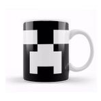 Humuts Creeper White Face Minecraft Kupa Bardak