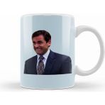 Humuts Crying Michael Scott Beyaz Kupa